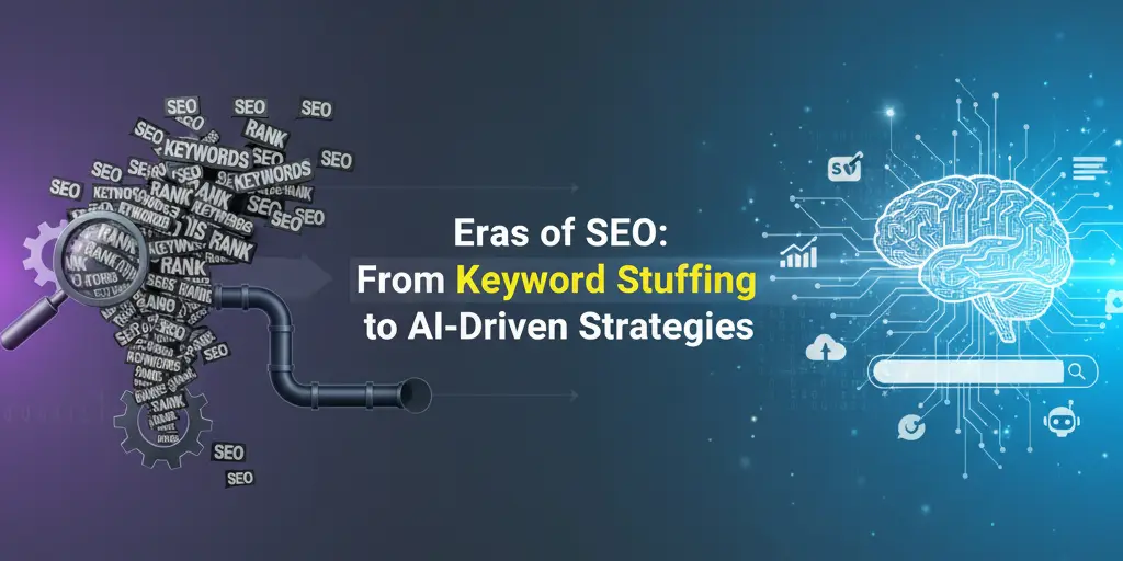 Eras of SEO: From Keyword Stuffing to AI-Driven Strategies