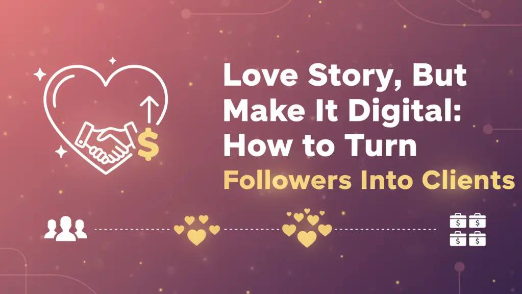 Love Story, But Make It Digital: How to Turn Followers Into Clients