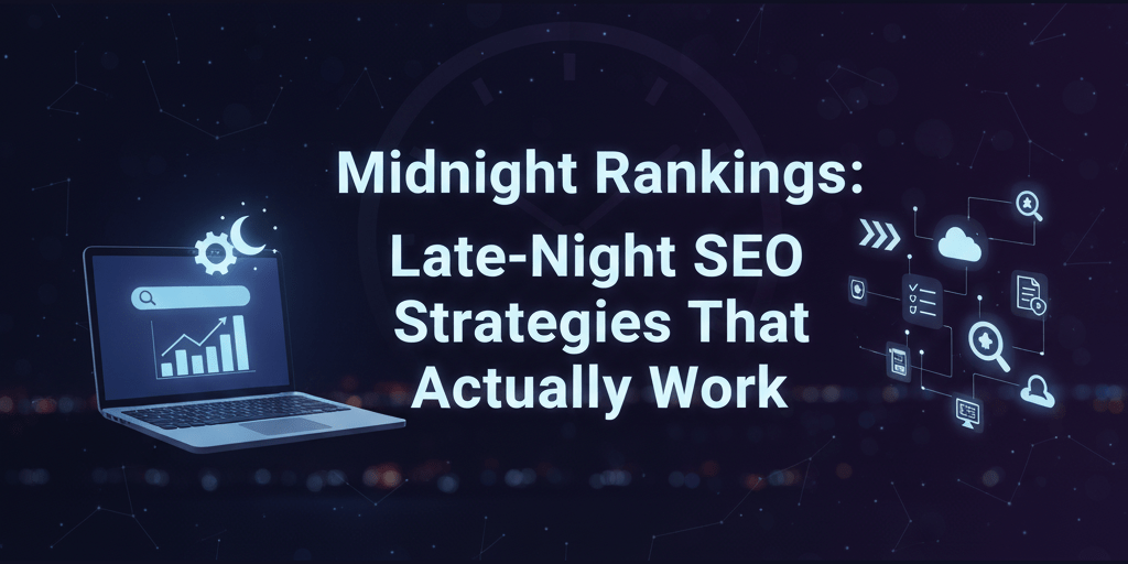 Midnight Rankings: Late-Night SEO Strategies That Actually Work